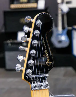 Fender - American Ultra Luxe Floyd Rose HSS Stratocaster Guitar, Maple Fingerboard - Silverburst 2